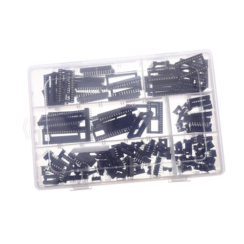 Support de circuit intégré DIP OUNONA en plastique et métal pour montages électroniques, 150 pcs