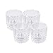 Beauticom 4 Pcs Acrylic Liquid Powder Dappen Dish Glass Crystal Cup Only Glassware Tool For Nail Art (4 pcs, 1.2 inch (small octagon)) No Lids