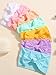 ALinmo 25PCS Baby Nylon Headbands Soft Hairbands Hair Bow Elastics for Baby Girls Newborn Infant Toddlers Kids