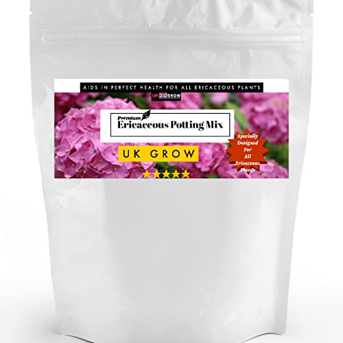 UK GROW Bucket of Premium Ericaceous Compost ADDED PERLITE Peat Free Ericaceous Soil, 1L - Image 2