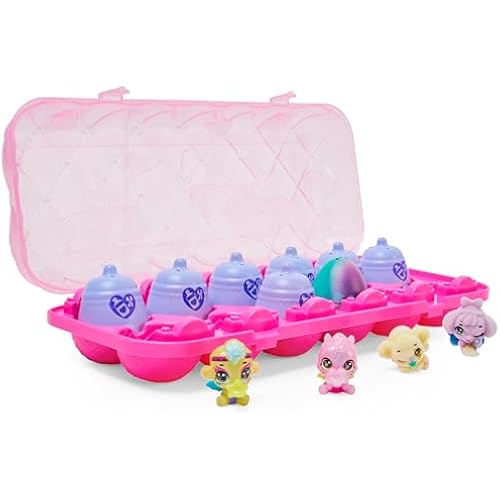 Hatchimals CollEGGtibles Shimmer Babies 12-Pack Carton, Ages 5+