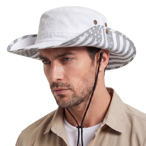 Image of TOP-EX UVCoolix Cooling UPF50+ Wide Brim Sun Hat, Waterproof, Big Head | cooling sweatband, waterproof, water resistant, UV protection, wide brim, breathable, big-head fit, fishing, hiking, beach