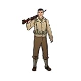 Archer Archer with rifle slung over shoulder 8 x 10 Inch Photo