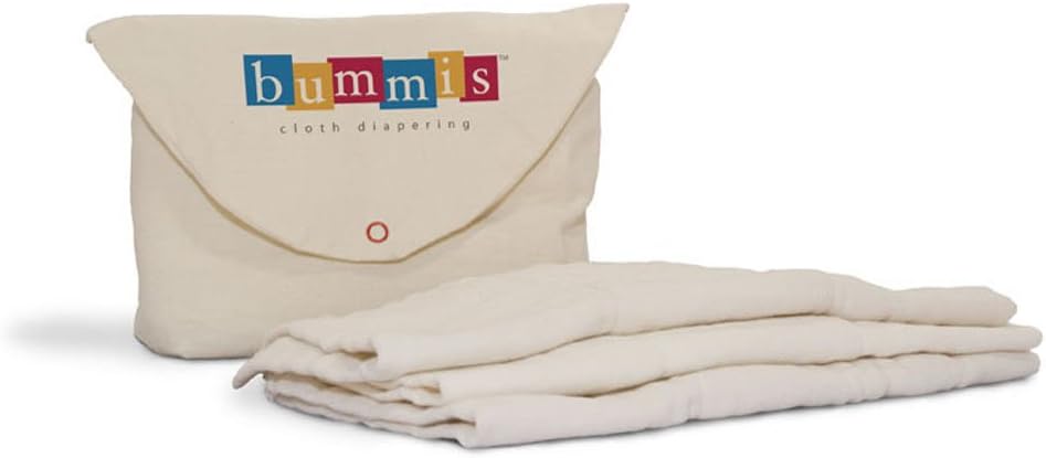 Organic Cotton Prefolds Diaper, 7-20 Pounds