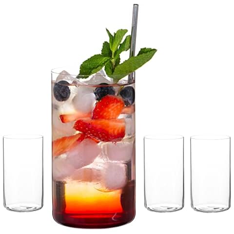 DIAMANTE 'Air' Crystal Hi Ball Glass Set Cover