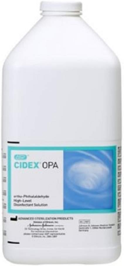 J&J JJ-20390-L Cidex OPA Solution, 1 gal, Shape