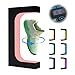 DuliCube Levitating Shoe Display Stand with LCD Touch Screen Magnetic Floating Sneaker Display 360° Rotating Acrylic Platform with Adjustable Load & RGB Lighting for Home Decor Store Exhibition