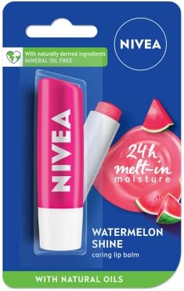 Nivea Fruity Shine Watermelon Lip Balm, 4.8gm