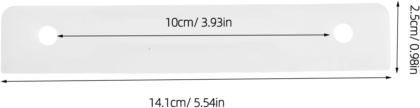 Luxshiny Ice Machine Scraper Metal Replacement Blade for Slush and Ice Cream Machines Freezer Scraper Tool Suitable for Beverage Bar Applications