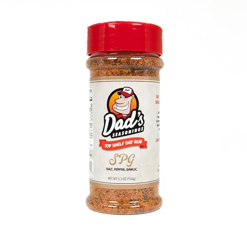 Dad’s Seasonings SPG Seasoning - All-Purpose Salt Pepper Garlic BBQ