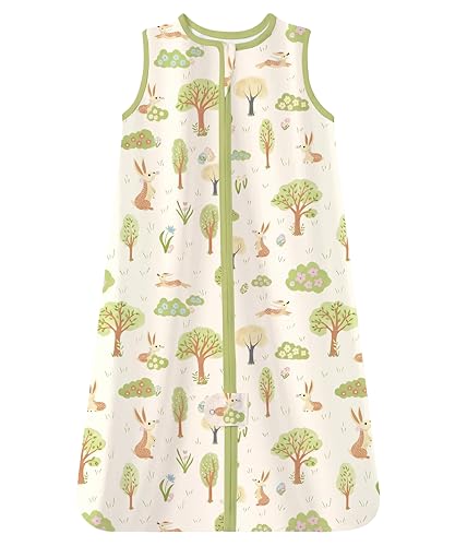 Image of TotAha Rabbit Toddler Sleep Sack 2T-3T-4T,0.5 TOG Lightweight, Stretchy, Silky Sleep Bag, Buttery Soft Wearable Blanket Baby Sleeping Sacks With 2-way Safe Zipper