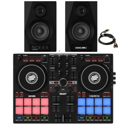 Reloop Ready DJ Controller Bundle incluye altavoces DSM-3 BT