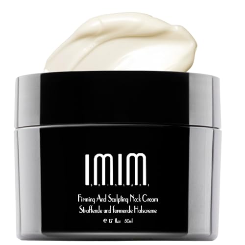 Anti Falten Creme - Hals und Dekolleté Creme für Straffung & Glättung IMIM Straffende Anti-Age Frauen & Männer - Intensive Feuchtigkeitspflege gegen Hautalterung 50g
