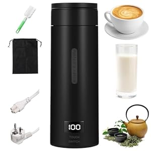 Nuxory 3-in-1 Mini Reise Wasserkocher