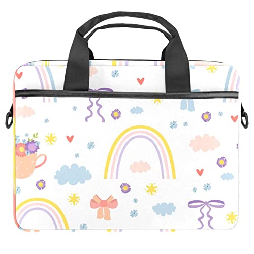 Sacoche ordinateur 13-14 pouces arc-en-ciel pour le bureau