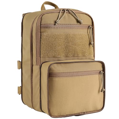 Sac à dos d'assaut Molle extensible avec poche d'eau de 2 L