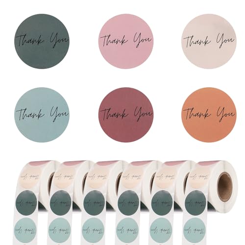Étiquettes Merci pour enveloppes de mariage et paquets cadeaux artisanaux