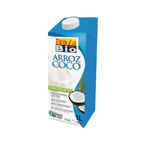 Bebida De Arroz Y Coco Bio 6 Unidades De 1 Litro De Isola Bio