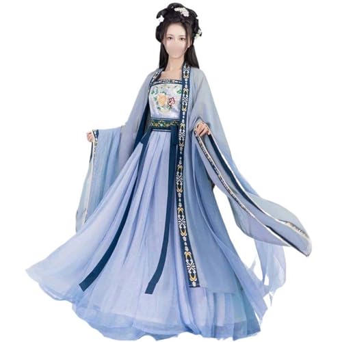 Costume de fée Hanfu femme pour festival de culture asiatique et cosplay