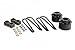 Daystar, Ford F250 2.5" Lift Kit, fits F250/350 2005 to 2017 4WD with Dana 70 Rear 4.5" Diameter Axle Tube, all transmissions, all cabs KF09128BK, Made in America , Black