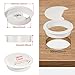 Desk Grommet 2 inch(50mm) 12 Pcs, Desk Hole Grommet, Cable Grommet, Desk Hole Cover, Desk Cord Hole Cover, Desk Cable Hole Cover with Hole Saw, Desk Wire Hole Insert, Furniture Hole Cover(White)