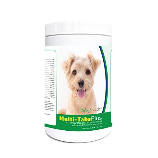 Healthy Breeds Norfolk Terrier Multi-Tabs Plus Chewable Tablets 365 Count