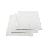 Luxenap Micropoint 2 Ply Disposable Napkins in White with Grey Threads 16x16 inches 50 count