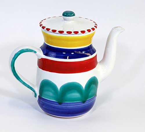 Teiera realizzata a mano Ceramiche De Simone Teiera caffettiera