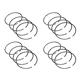 Quueparts Lot de 4 segments de piston 23040-42530 23040-42850 compatibles avec moteur Hyundai D4BF D4BH 4D56T Van H100 H150