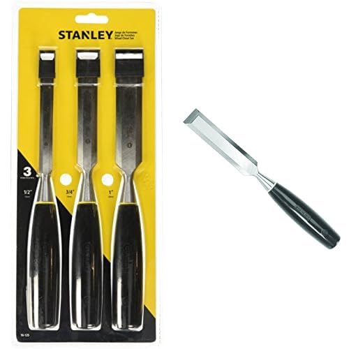 Opiniones y reviews de Juegos de formones para comprar online. 46 STANLEY Juego 3 Formónes Serie 5000 1/2, 3/4 y 1 Pulgada 16-125LA + Formón Serie 5000 Para Madera 1/4 Pulgadas 16-104LA