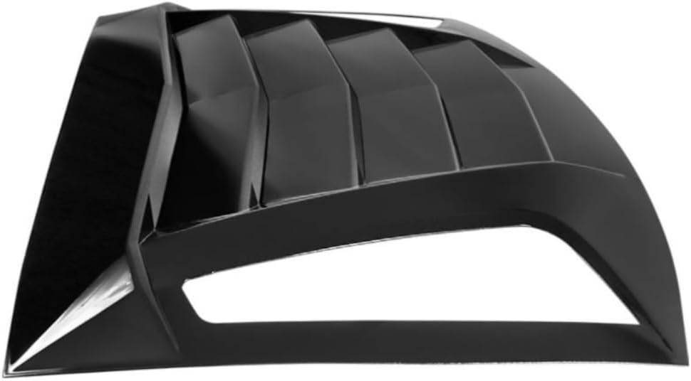 for Dodge for Charger 2011-2021 Gloss Black Rear Sun Window Louver Windshield Vent Cover ABS Plastic
