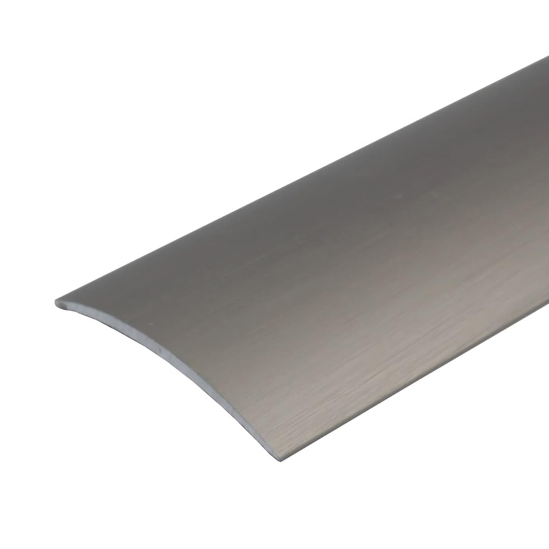 Cayrus A04 49Mm Anodised Aluminium Door Threshold Strip - Inox, 0.93M