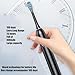 kcavykas Electric Toothbrush with 8 Brush Heads 6 Cleaning Modes Upgraded Electric Toothbrush Longer Life Faster Charging Electric Toothbrush for Home Travel (Black)