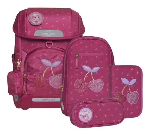 Beckmann Plus Air Schoolbag Set 6-teilig 22L Cherry