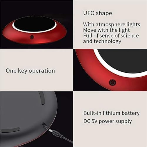 Carafe à vin électrique avec aérateur rotatif et lumière LED, capacité de 750 ml, couvercle amovible et lavable