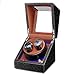 Produktbild KJHGMNB Doppel Automatische Uhrenbeweger Box Elektrisches Holz Speicher-Fall-Mechanische Uhr Shaker, Winding Automatische Uhr, Fünfgang-Anpassung, Niedriger Energieverbrauch,A
