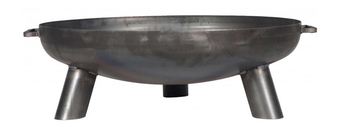 Braciere PAN-37 in acciaio non trattato in tre misure (Ø 60 cm, altezza 22 cm)
