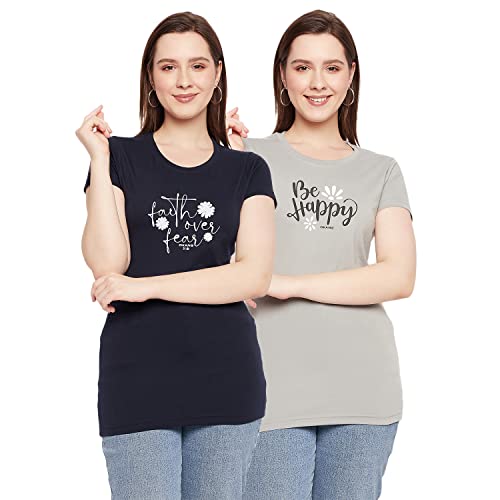 Image of Orewa Women by OKANE Women's Short Sleeve Printed Regular Fit T-Shirt