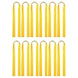 12 Pcs Slingshot Rubber Bands Flat Rubber/Latex Band for Slingshot 0.75mm Thickness Powerful Pro Flat Rubber Band Replacement Hunting Catapult Elastic Bungee