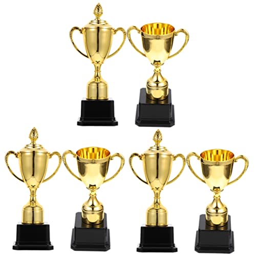 STOBOK 6 Pcs Torneios Competição Competições Brinquedo Primeiro Para Favores De Plástico Estátuas Ta
