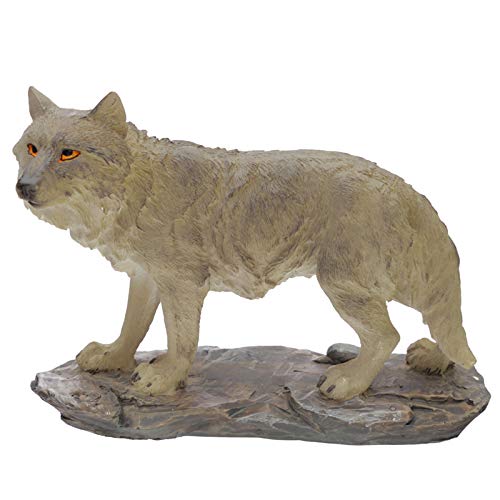 HoitoDeals 1Pcs Protector Figurine North Wolf For Home Decor Novelty Ornament