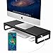 Price comparison product image Vaydeer Monitor Stand with Fast Charging and USB 3.0 Ports, Metal Computer Stand Riser for Desk, Aluminum PC Screen Stand for Office, Laptop, Computer, iMac, Printer up to 32 Inches - Black