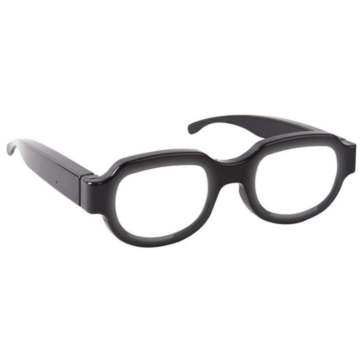 VALICLUD Gafas LED Luminosas Carga Usb, Plástico Negro para Fiesta