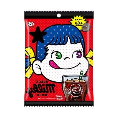 不二家 BLACK ミルキー コーラ味 64g×4個