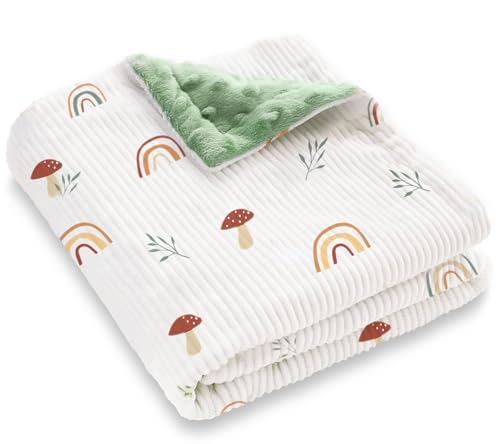 BORITAR Baby Blankets for Girls, Soft Comfy...