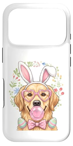 Lab and Golden Retriever �E�T�M�̎� �C�[�X�^�[ �h�b�O T�V���c �X�}�z�P�[�X iPhone 17 Pro �p