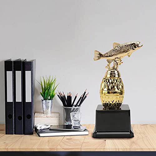 jojofuny Decoração de base de peixe concursos engraçados estátua de adultos favor uma decoração espo