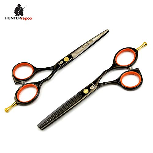 Amazon | HUNTERrapoo 5.5インチステンレス製 美容師カットシザー