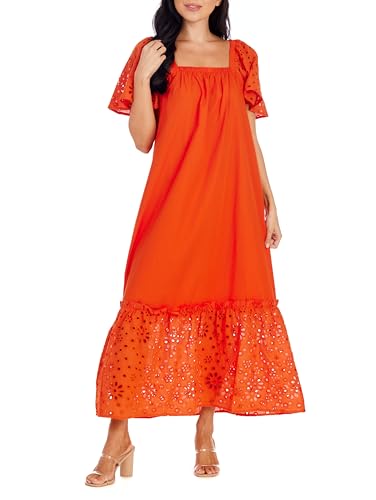 Image of Mud Pie Women's Mud Pie Women's Conny Eyelet Maxi Dress