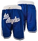 MJSTAR Men Women Sports Basketball Shorts Mesh Embroidered with Pockets Workout Gym Fans Athletic Dr